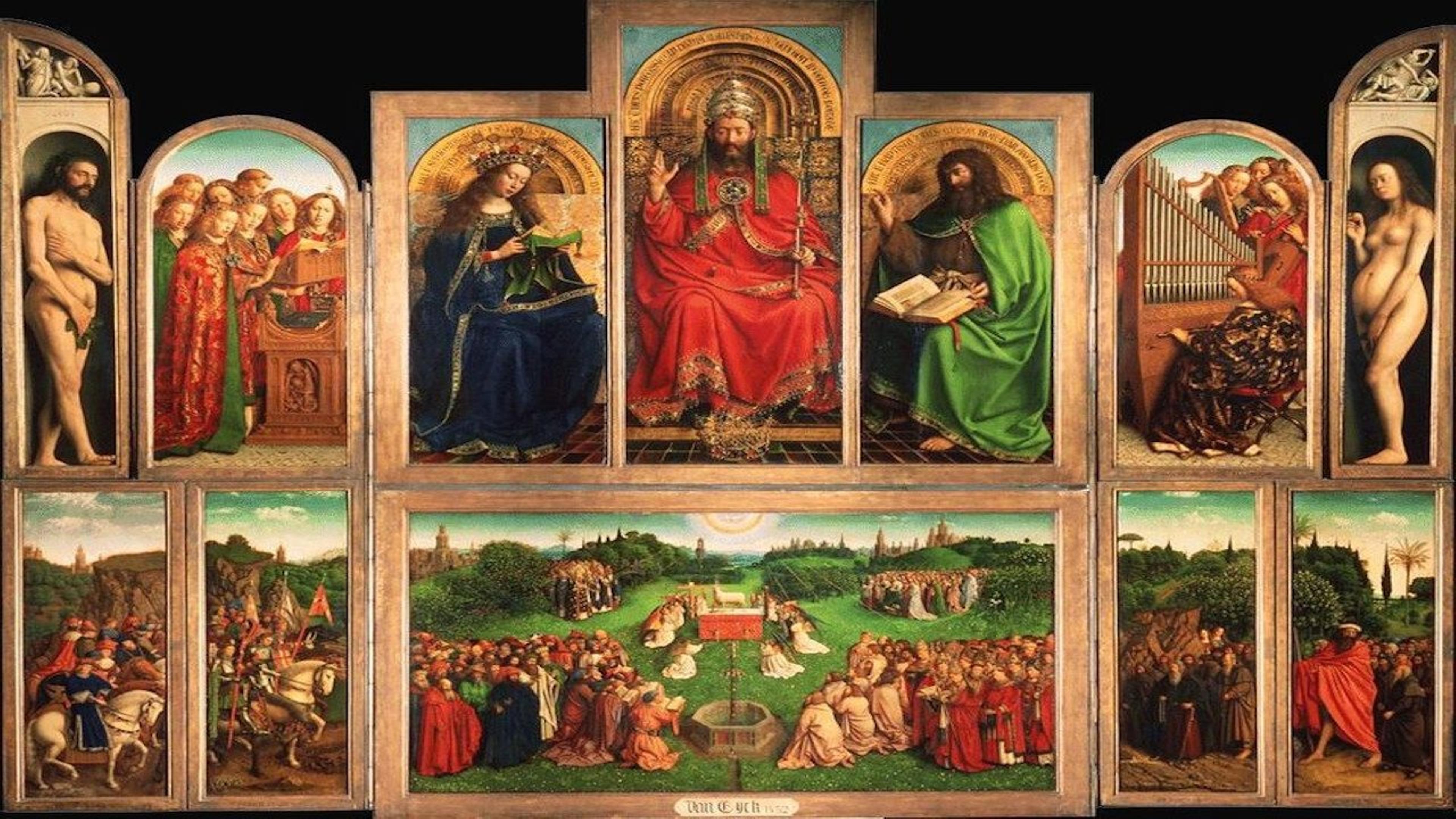 L'Agneau mystique : Le Chef-d'œuvre des Frères Van Eyck