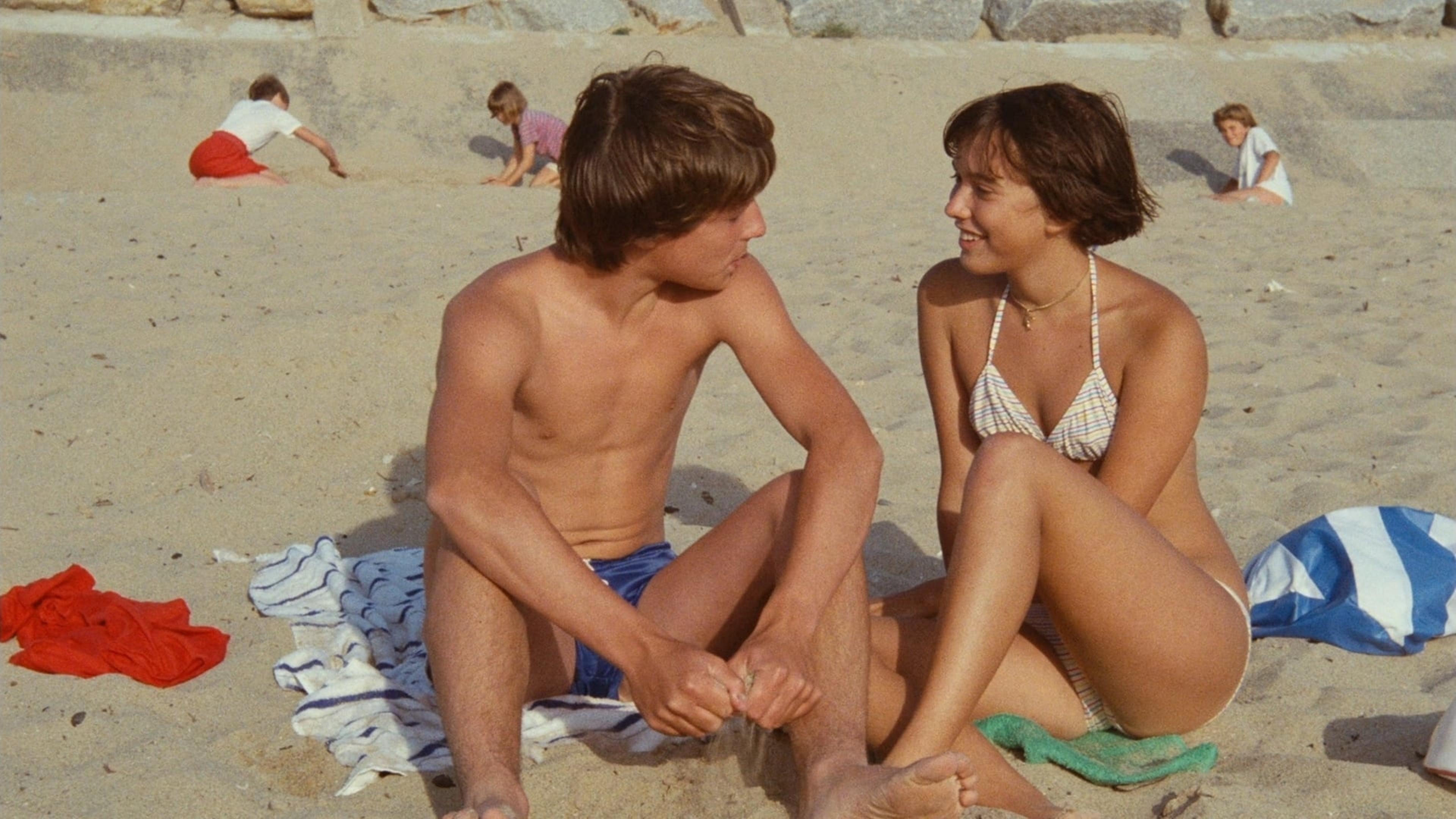 Pauline à la plage