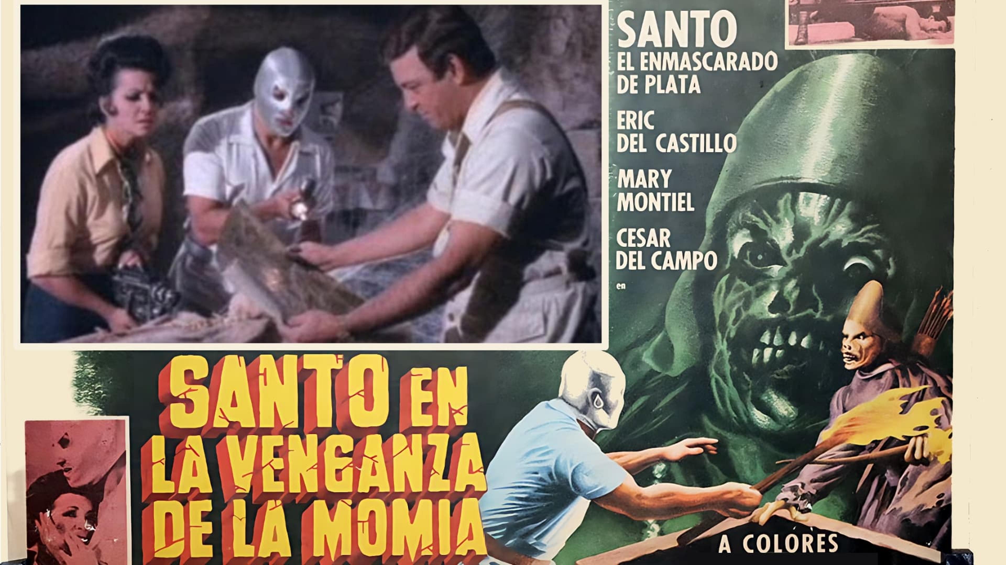 Santo en la venganza de la momia