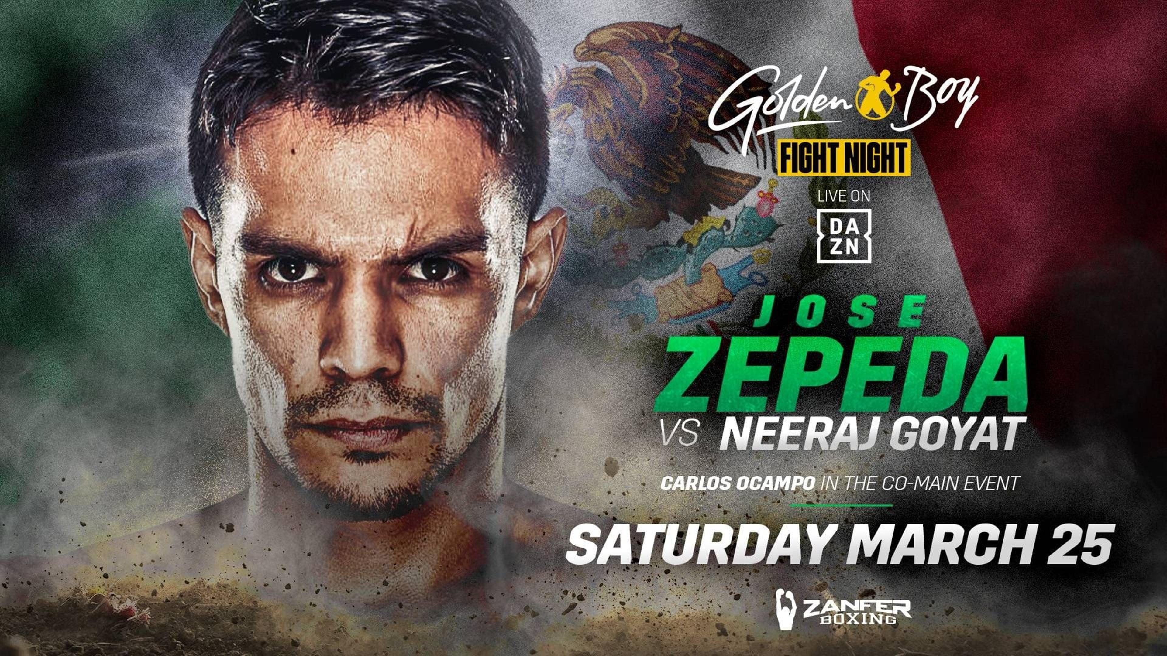 Jose Zepeda vs. Neeraj Goyat