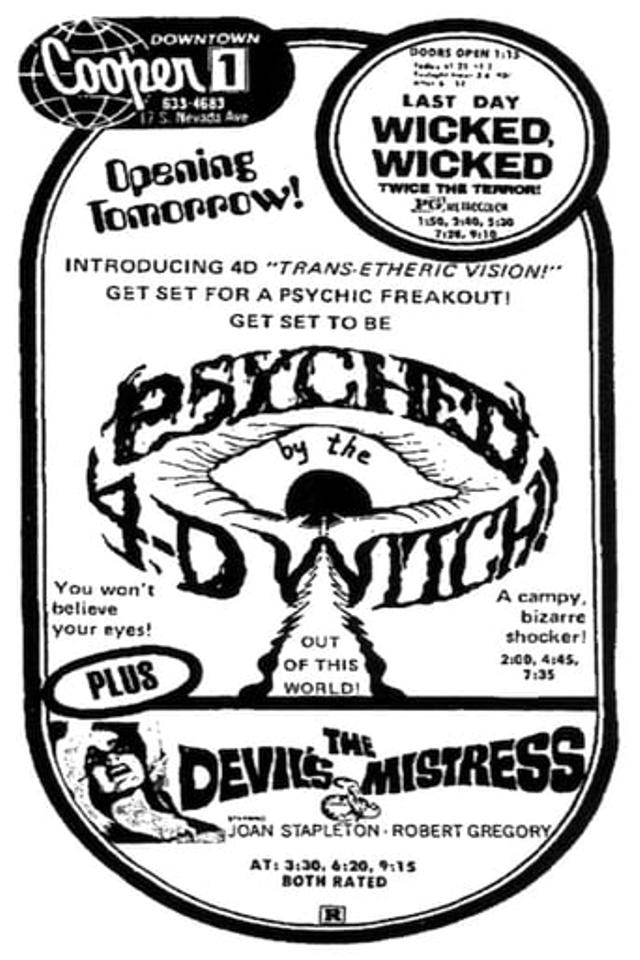 Psyched by the 4D Witch (A Tale of Demonology)