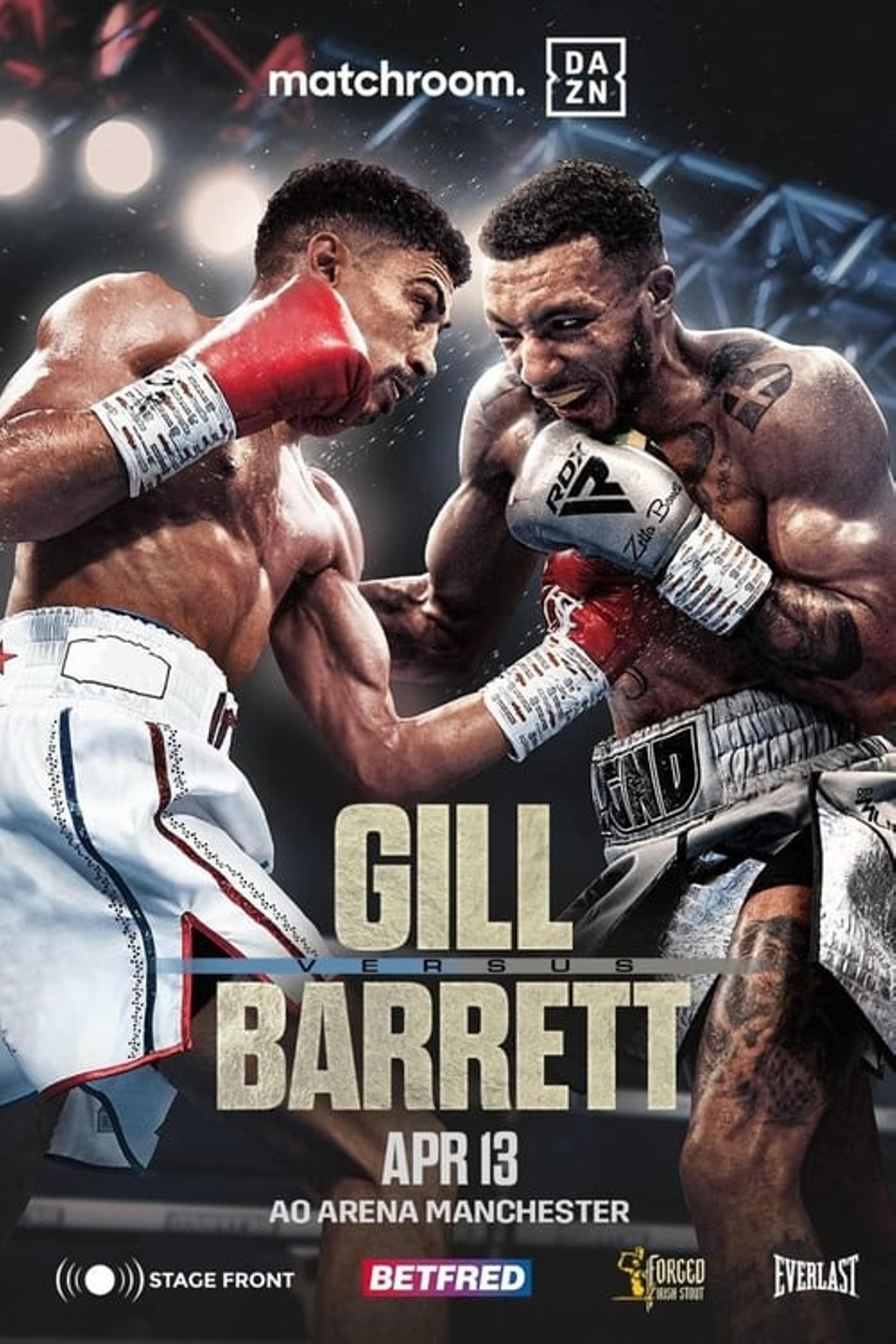 Jordan Gill vs. Zelfa Barrett