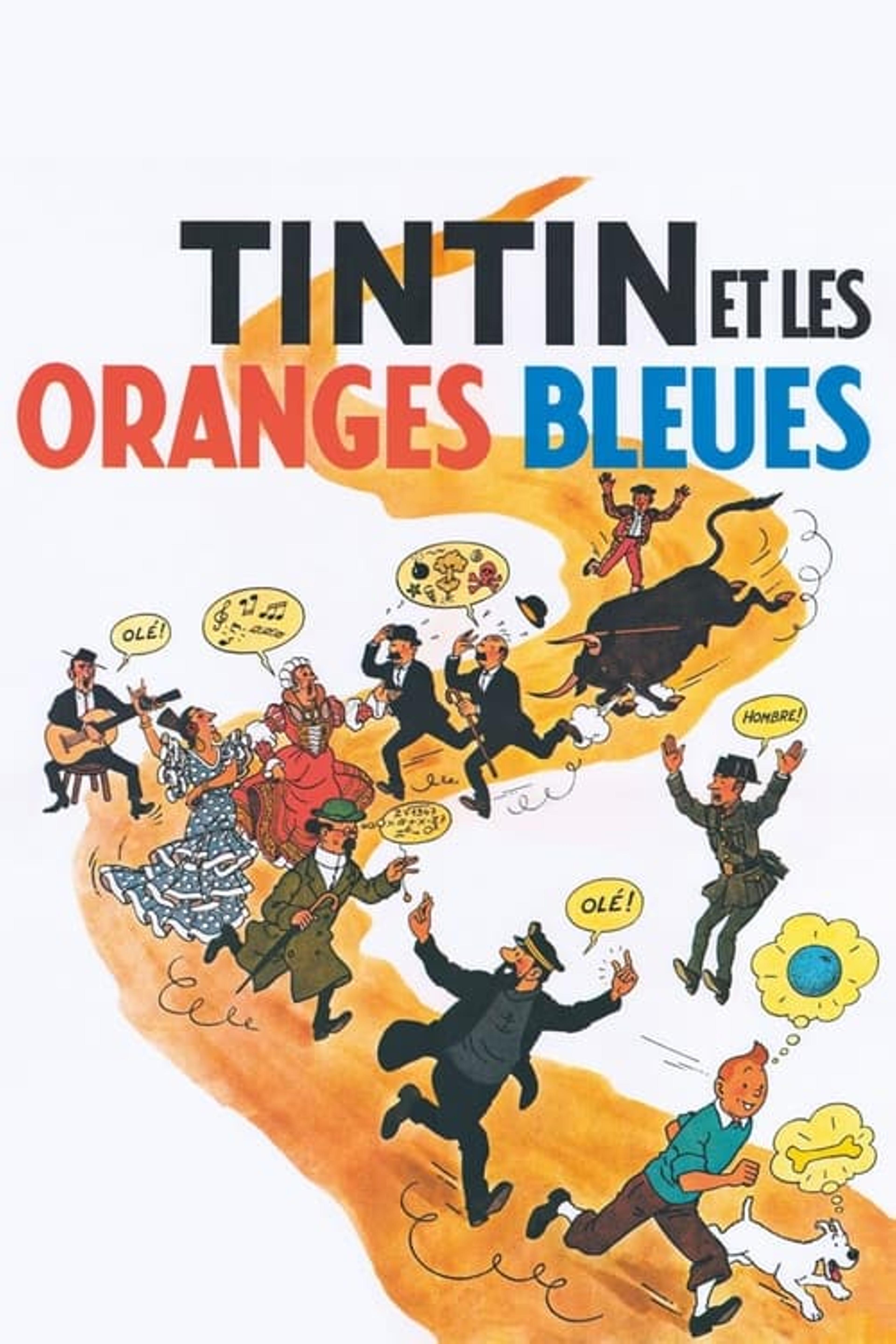 Tintin et les oranges bleues