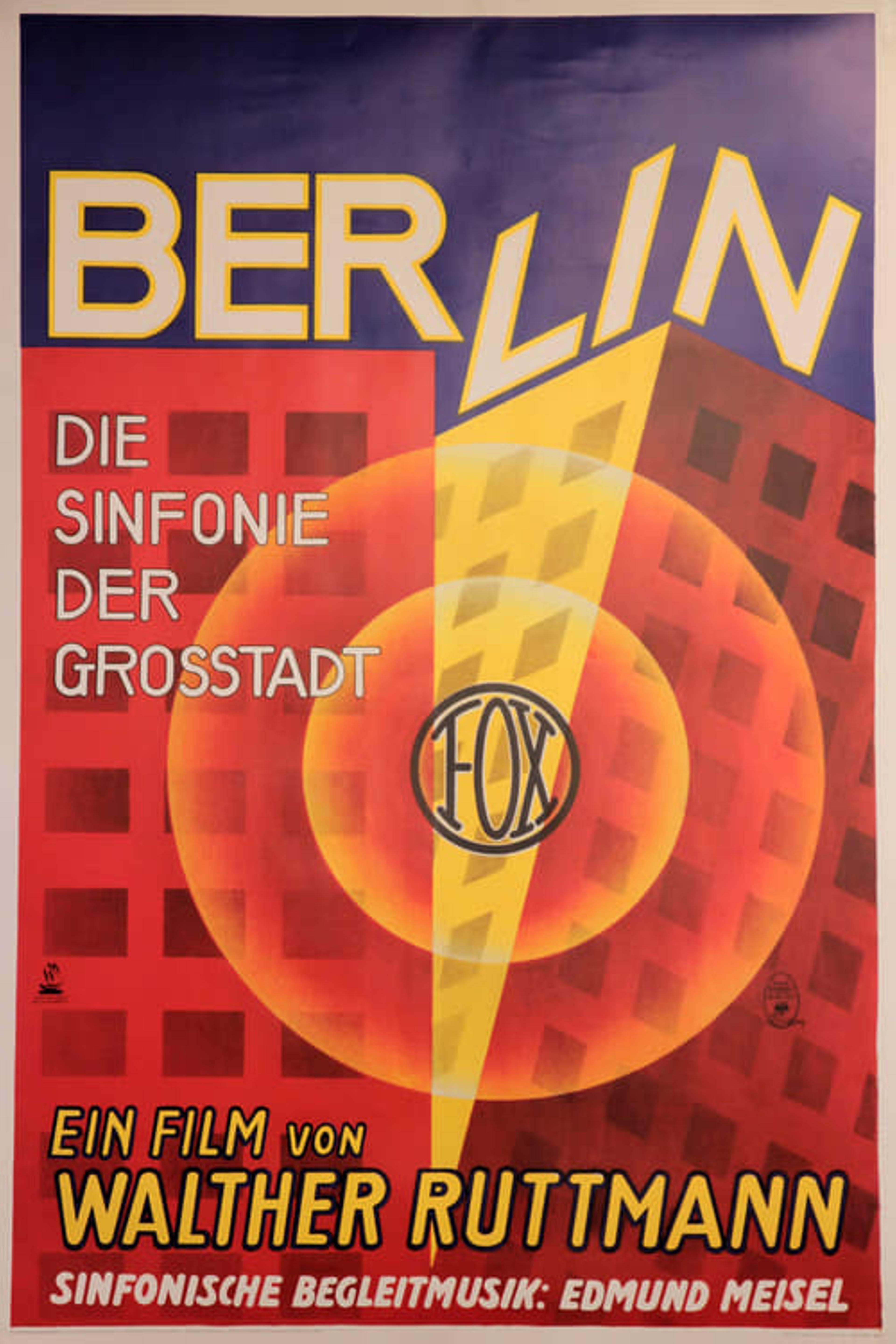 Berlin, symphonie d'une grande ville