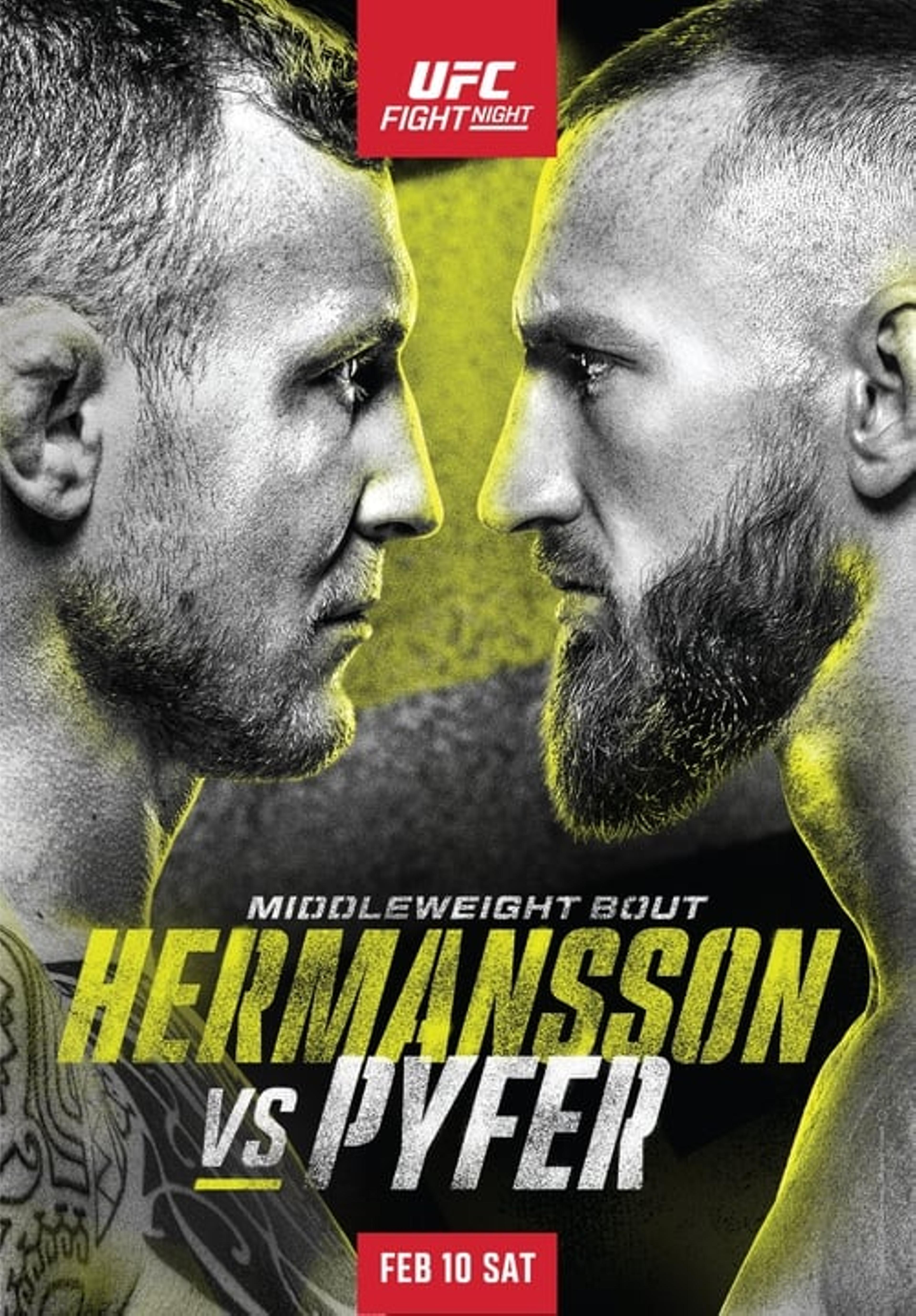 UFC Fight Night 236: Hermansson vs. Pyfer