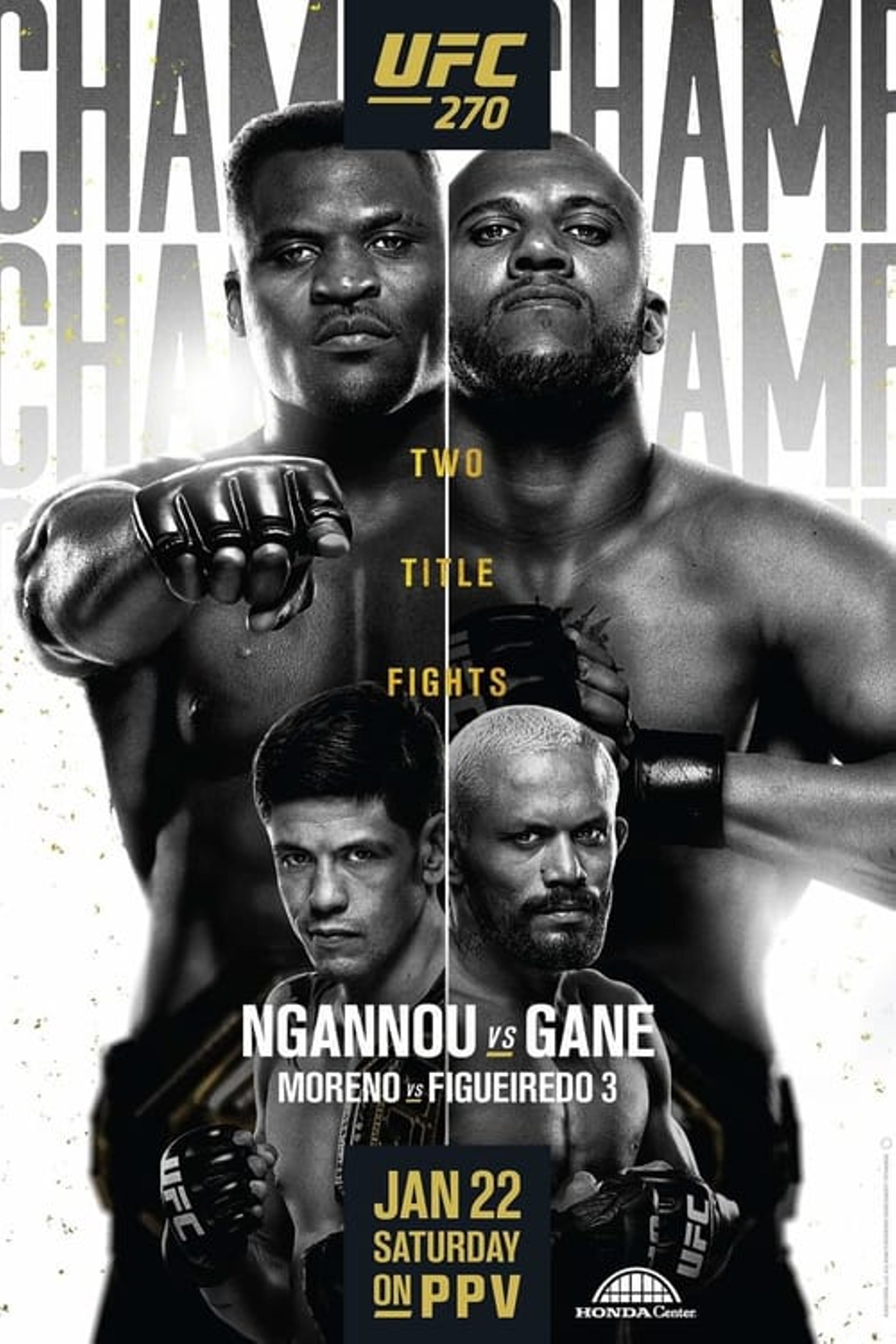 UFC 270: Ngannou vs. Gane