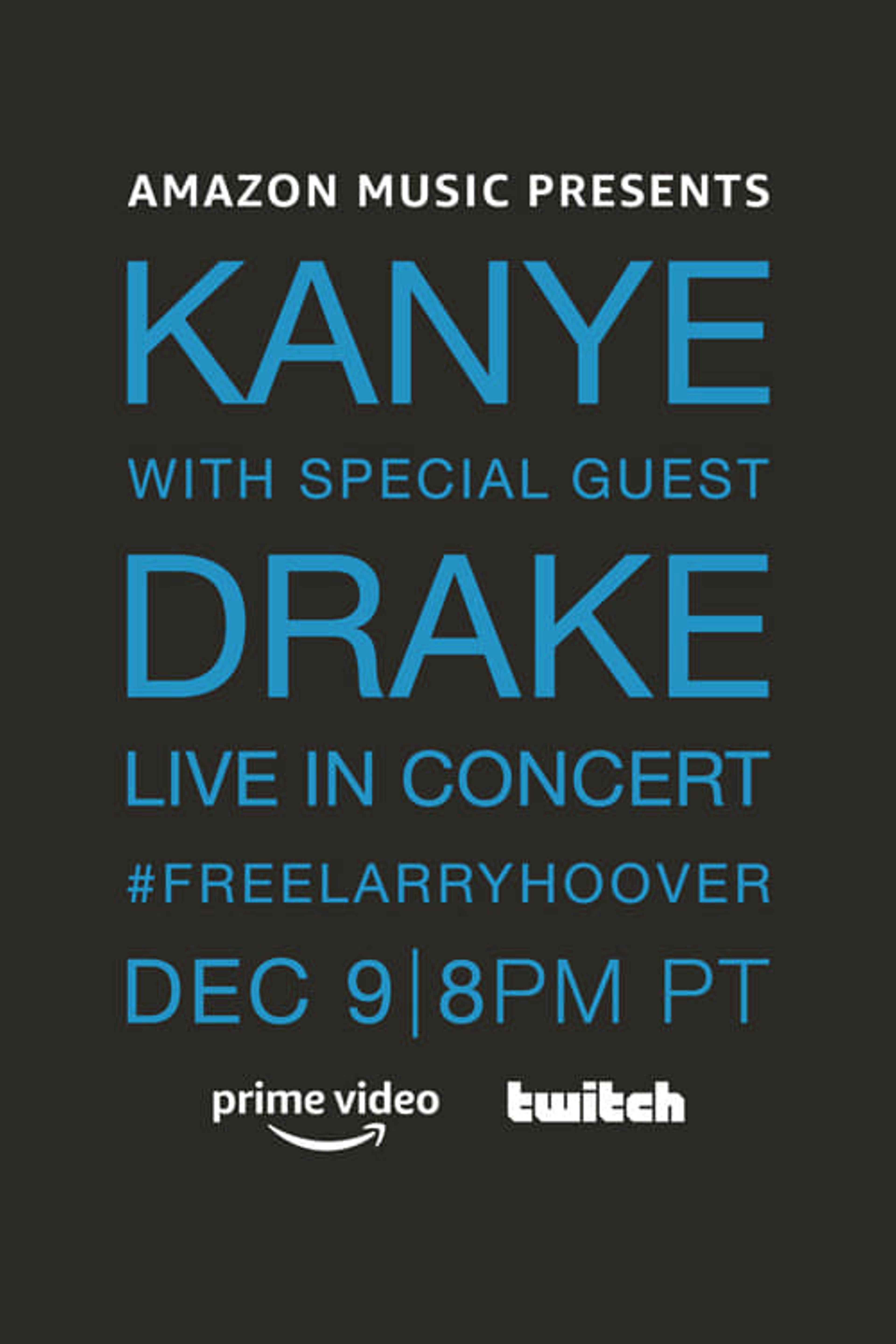 Kanye With Special Guest Drake - Free Larry Hoover Benefit Concert