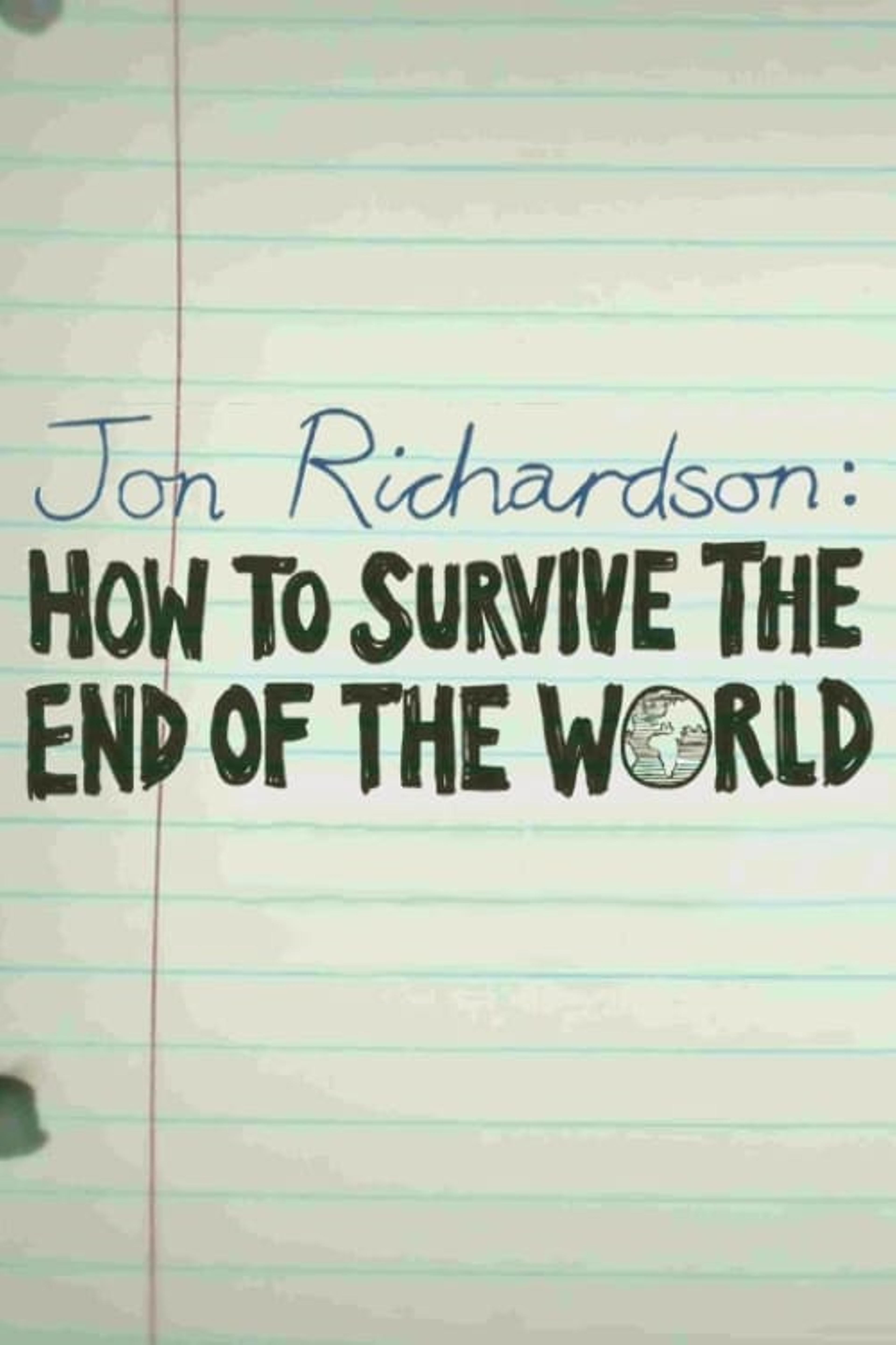 Jon Richardson: How to Survive The End of the World